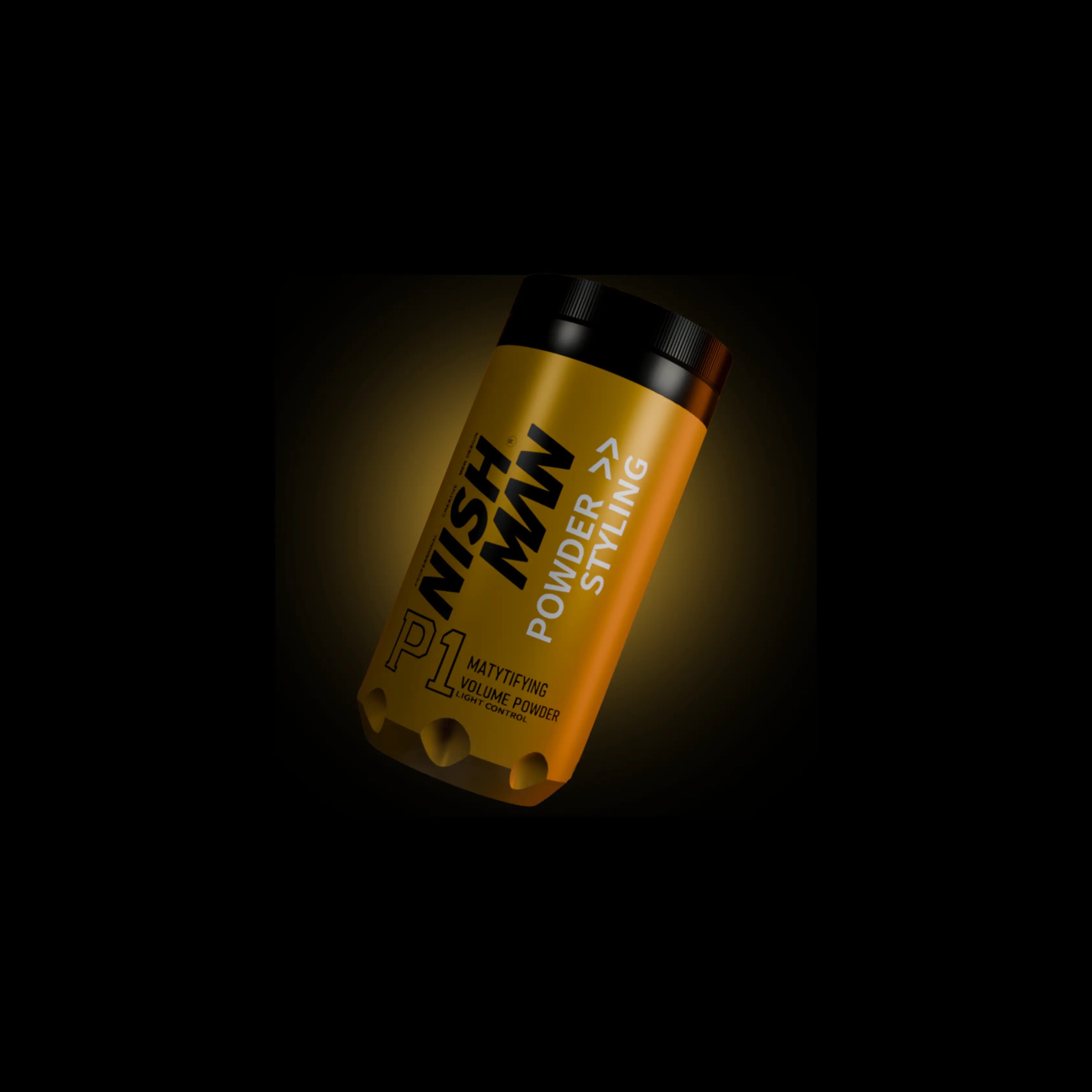 Nishman Texture Volume Powder Light Control P1 | Medium Hold & Zero Sh ...