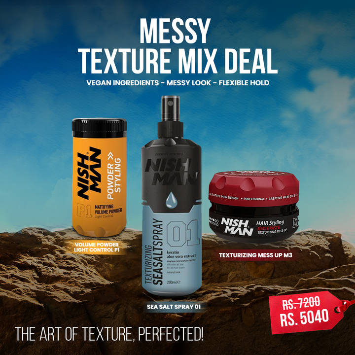 Messy Texture Mix - Nishman Pakistan