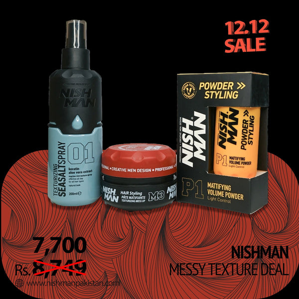 Messy Texture Mix - Nishman Pakistan