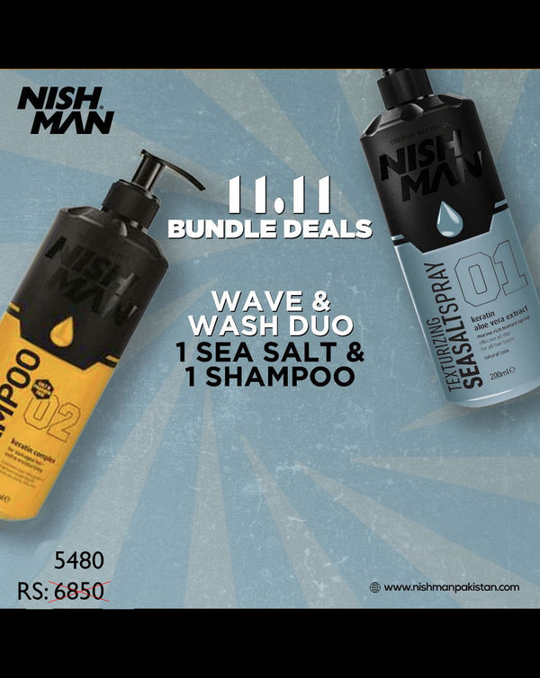 Wave & Wash Duo - Nishman Pakistan