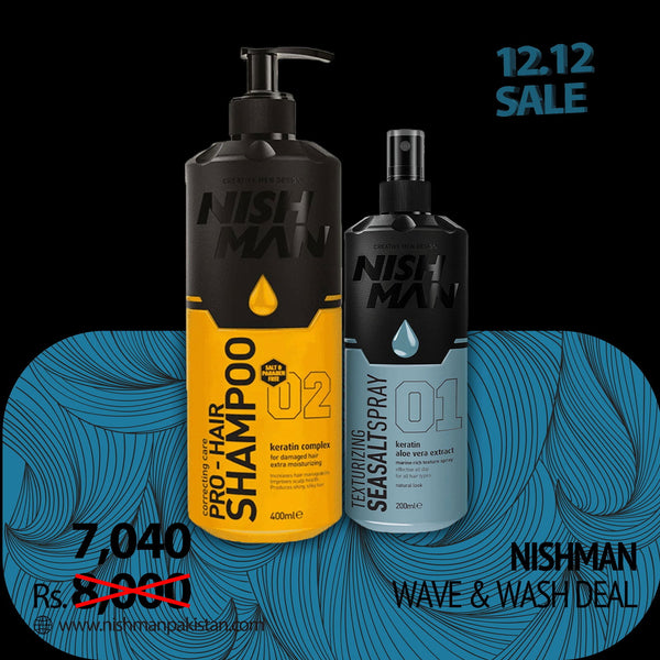 Wave & Wash Duo - Nishman Pakistan