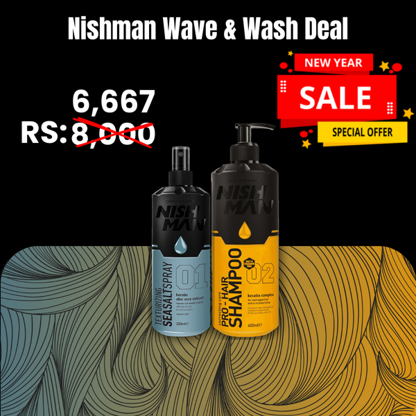 Wave & Wash Duo - Nishman Pakistan